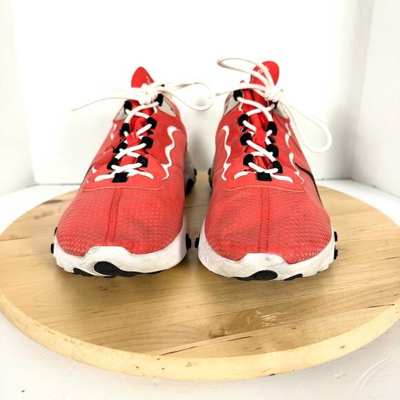 Nike React Element 55 SE Ember Glow Sneakers Shoes CI3831-800 Men SZ 11.5 - Picture 2 of 7